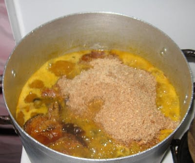 Cooking Nigerian groundnut soup step by step pics 07