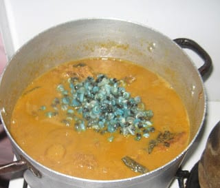 Cooking Nigerian groundnut soup step by step pics 08