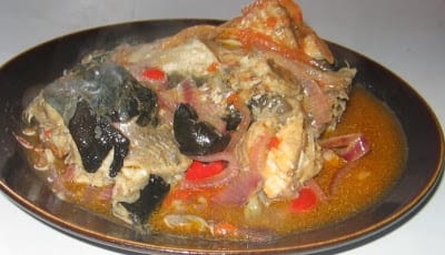 Catfish stew sauce