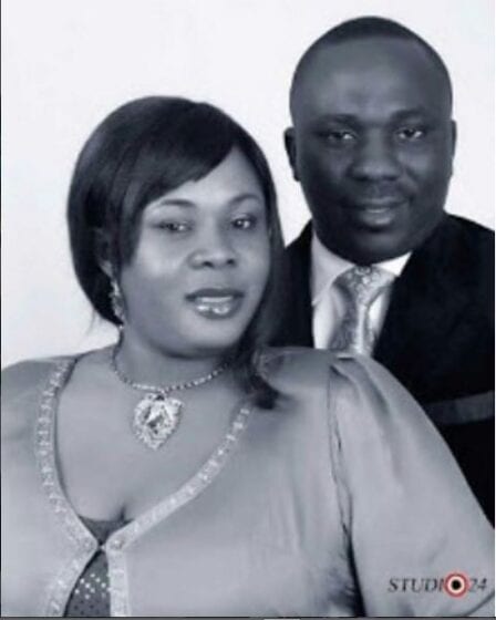 Enenche and wife 