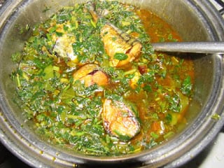 UGU LEAF STIR FRY SOUP WITH MACKEREL - Nigerian food recipes Made Simple