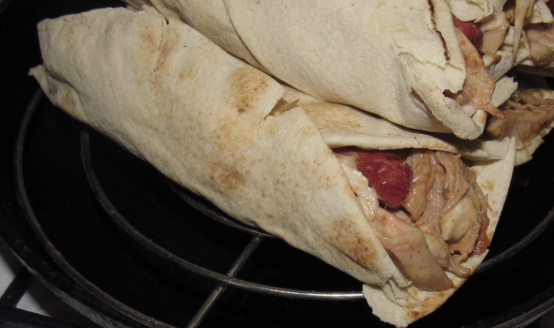 How to make shawarma with frying pan - Easy International Recipes