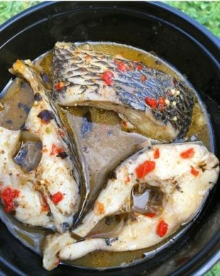 Nigerian fish pepper soup 