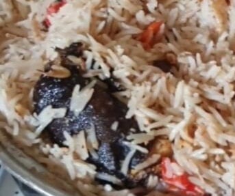Smoked fish coconut rice